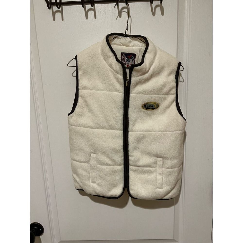 EST 1975 Derek Heart white vest size small